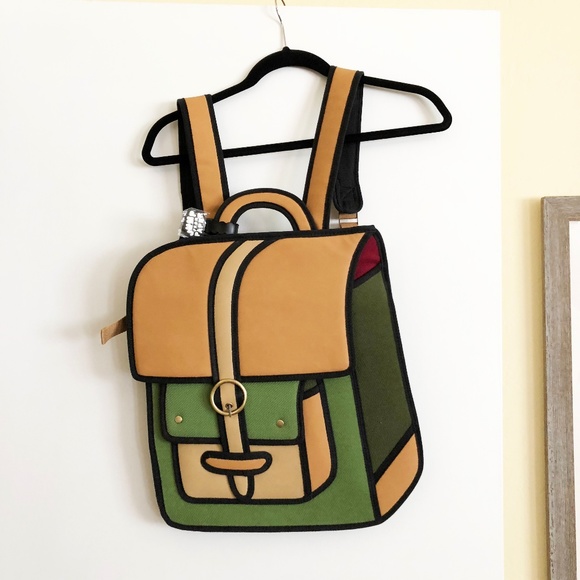 jump from paper backpack